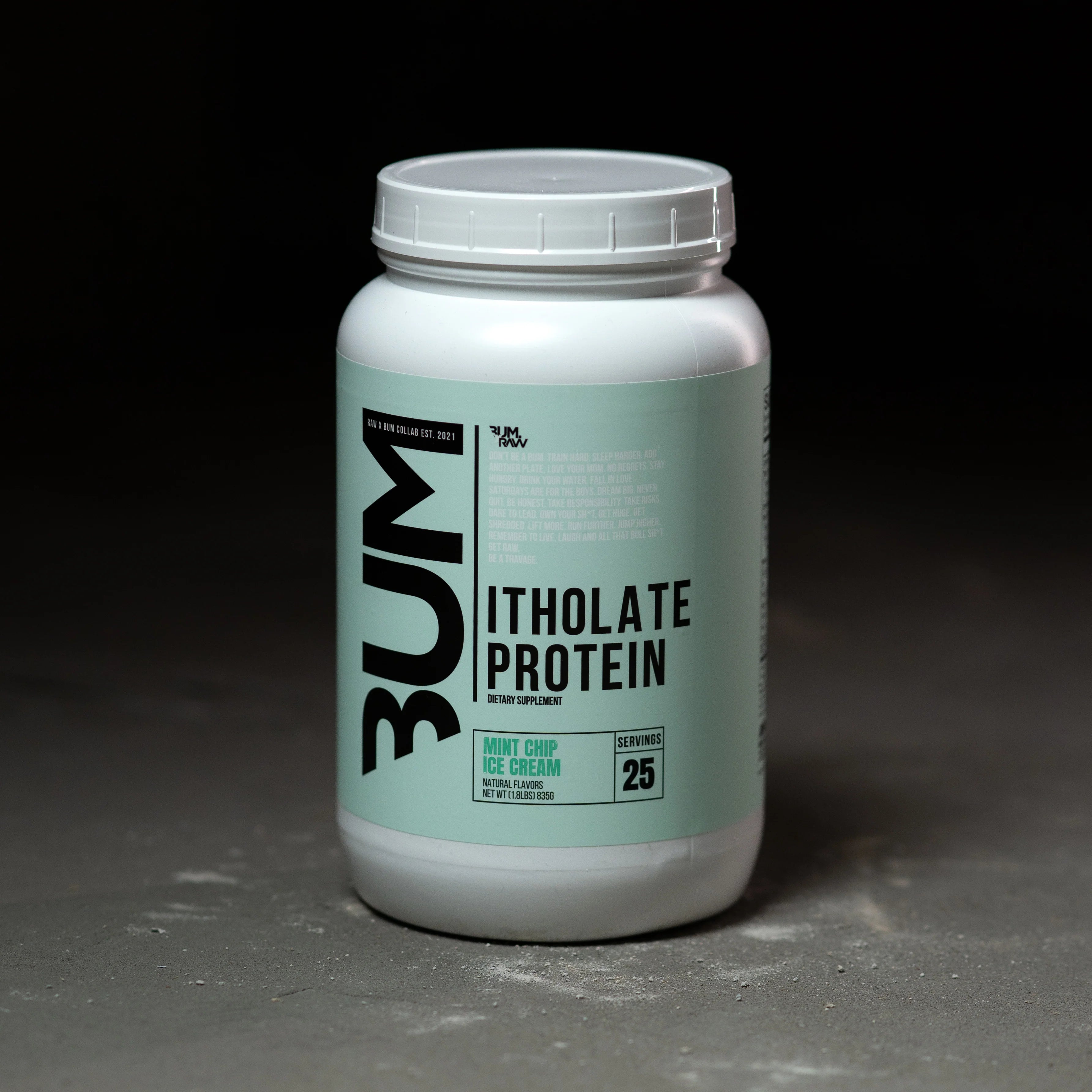 Raw Nutrition X Bum - Itholate Protien