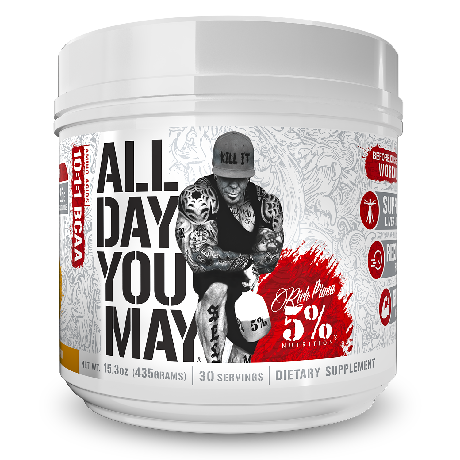 5% Nutrition - All Day You May 10:1:1 BCAA