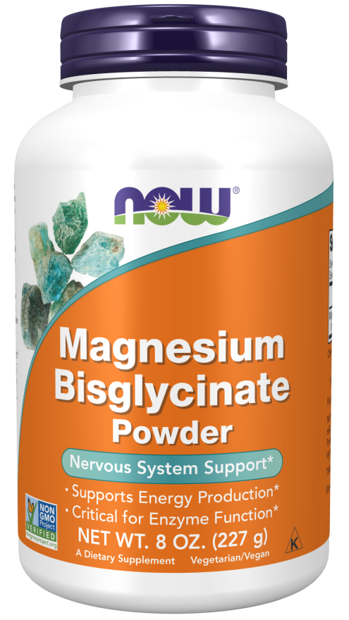 NOW Foods - Magnesium Bisglycinate Powder