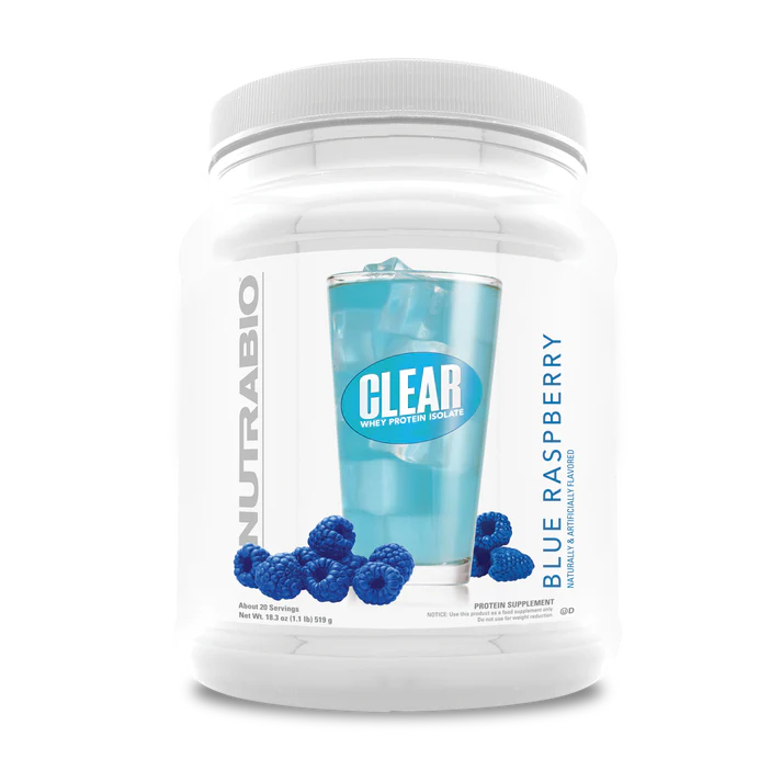 NutraBio - Clear Whey Protein Isolate 20 Servings