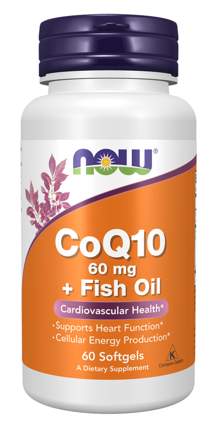 NOW Foods - CoQ10 + Fish Oil #3163