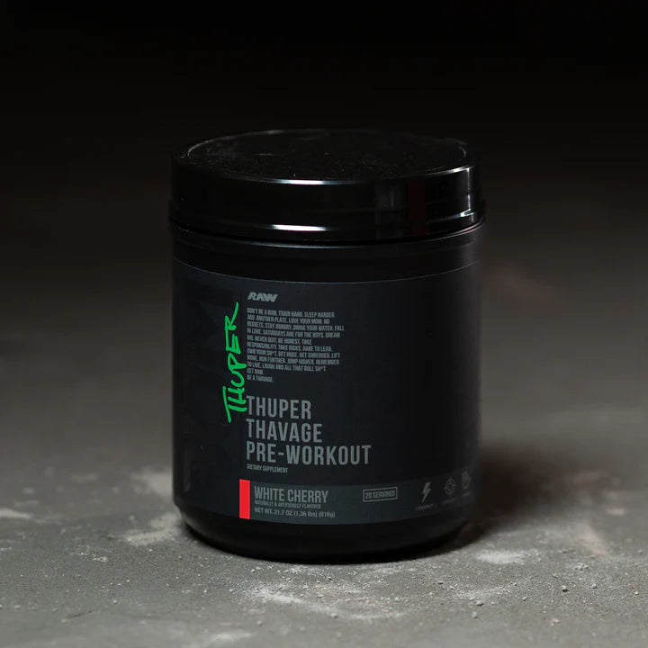 Raw Nutrition X Bum - Thuper Thavage High Stim Pre-Workout