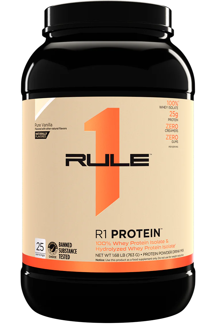 Rule One Protein - Naturally Flavored Whey Isolate/ Hydrolyzed