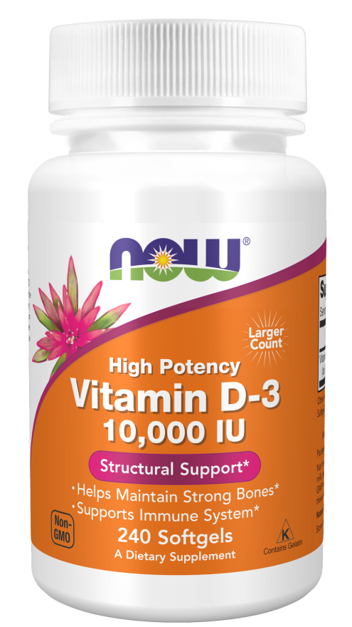 NOW Foods - Vitamin D-3 10,000IU
