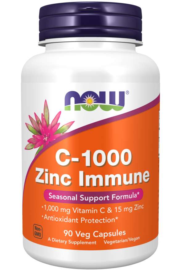 NOW Foods - C-1000 / Zinc 15mg Immune #0694