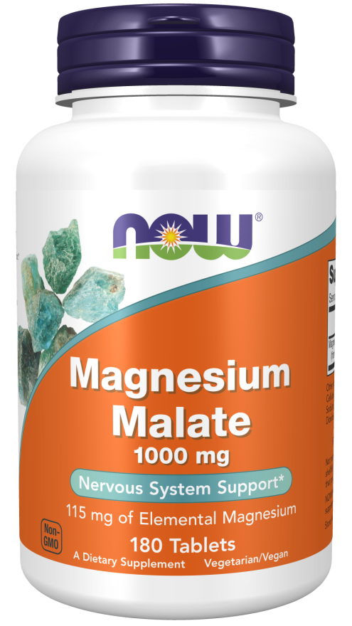 NOW FOODS - Magnesium Malate #1300