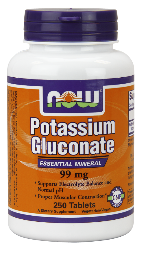 NOW Foods - Potassium Gluconate #1462