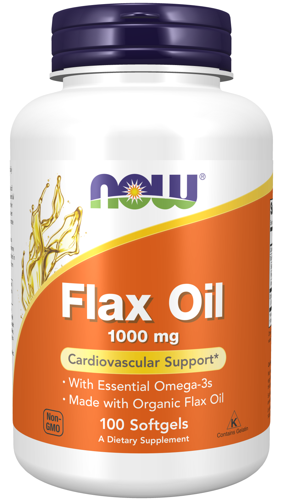 NOW foods - Flax Oil  #1770
