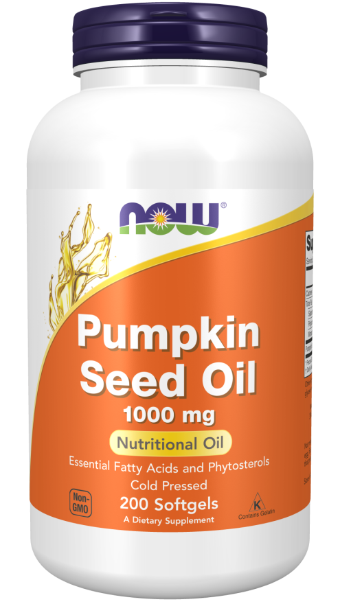 NOW Foods - Pumpkin Seed Oil 200 softgels #1843
