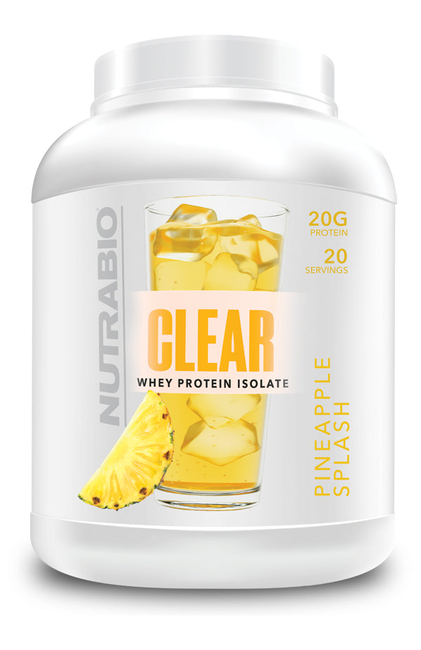 NutraBio - Clear Whey Protein Isolate 20 Servings