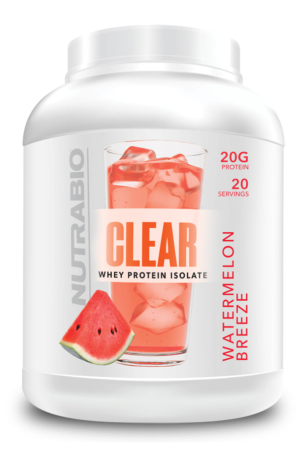 NutraBio - Clear Whey Protein Isolate 20 Servings