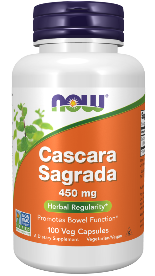 Now Foods - Cascara Sagrada #4620B