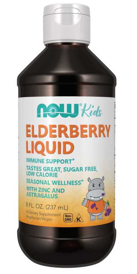 Now Foods - Elderberry Liquid for Kids #4851