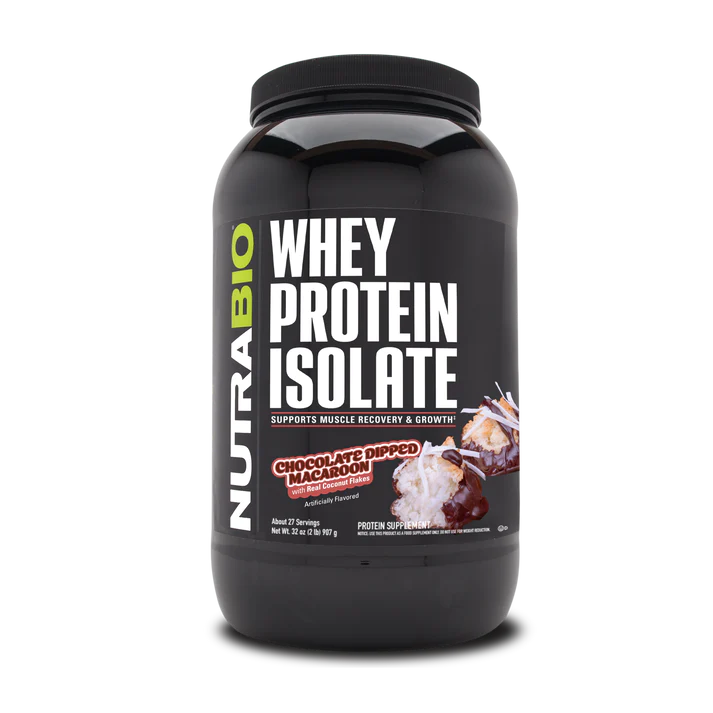 NutraBio - 100% Whey  Protein Isolate