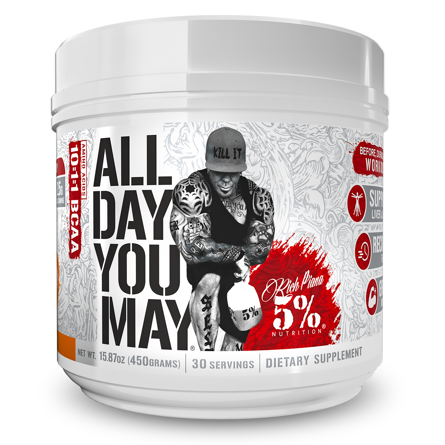 5% Nutrition - All Day You May 10:1:1 BCAA