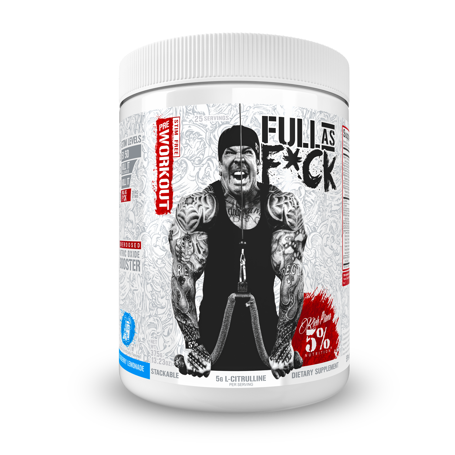 5% Nutrition - Full As F*ck Nitric Oxide Booster
