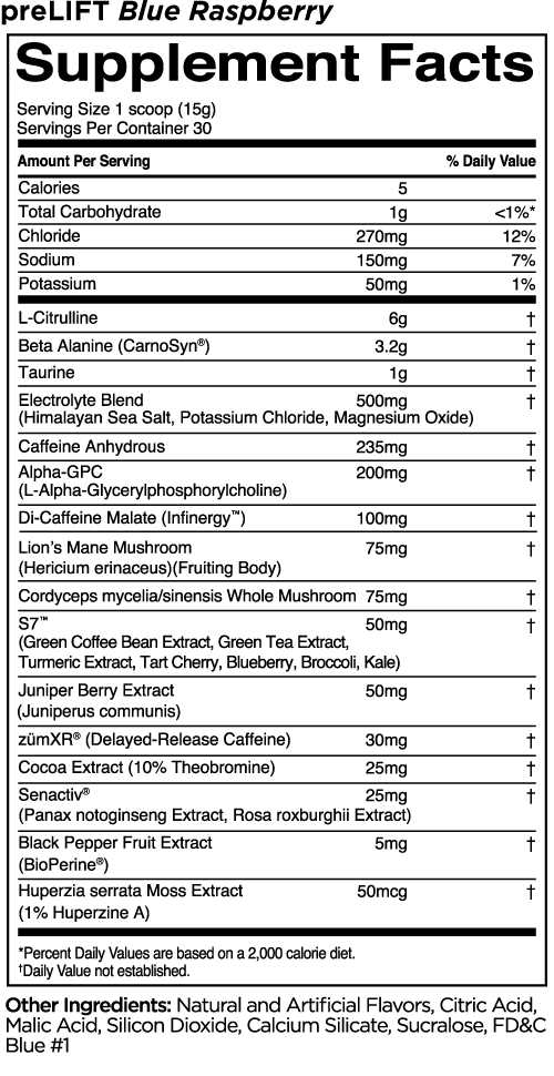 Rule One Protein - preLIFT pre-workout